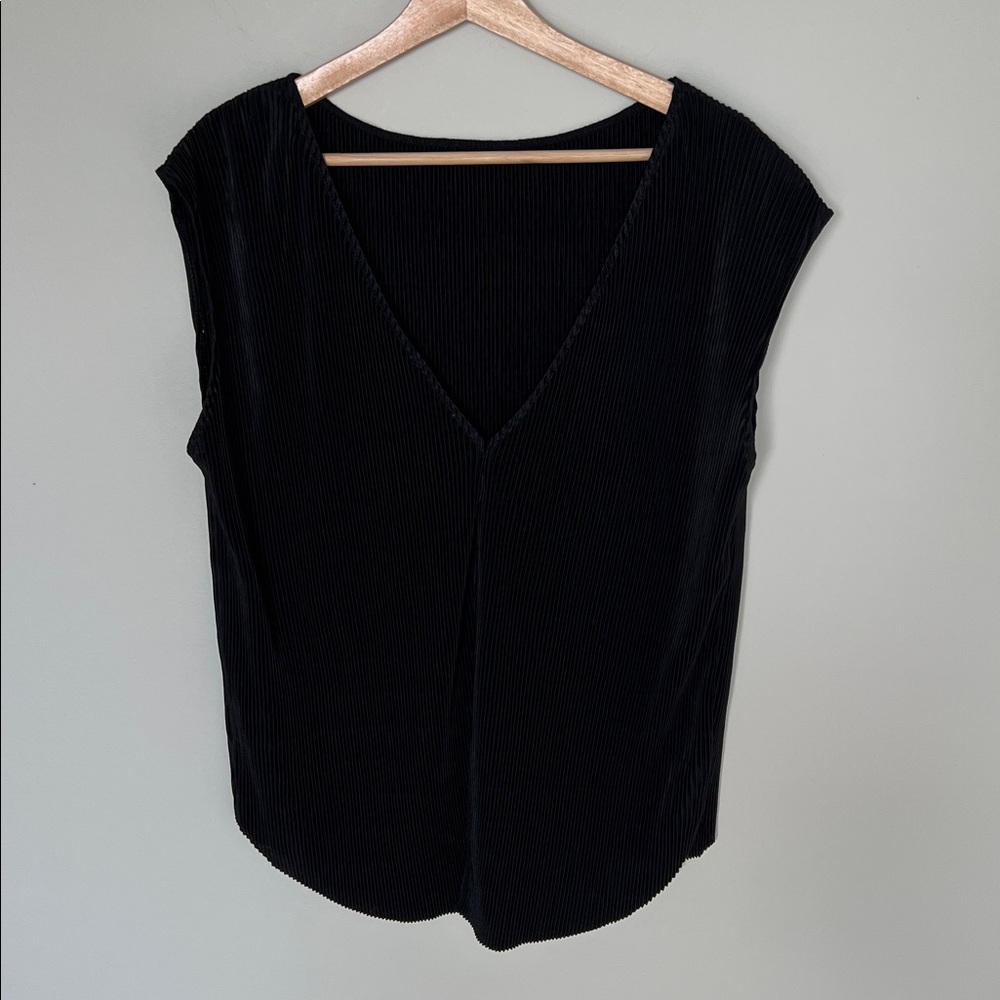 Zara pleated top